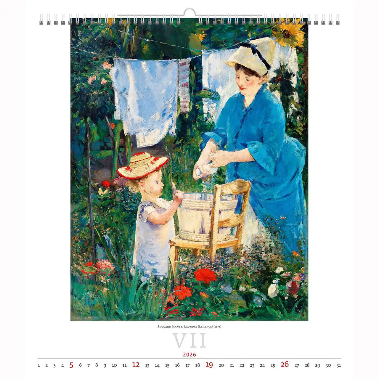 Impressionist Kunstkalender A2 2026+