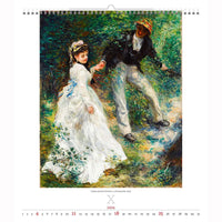 Impressionist Kunstkalender A2 2026+