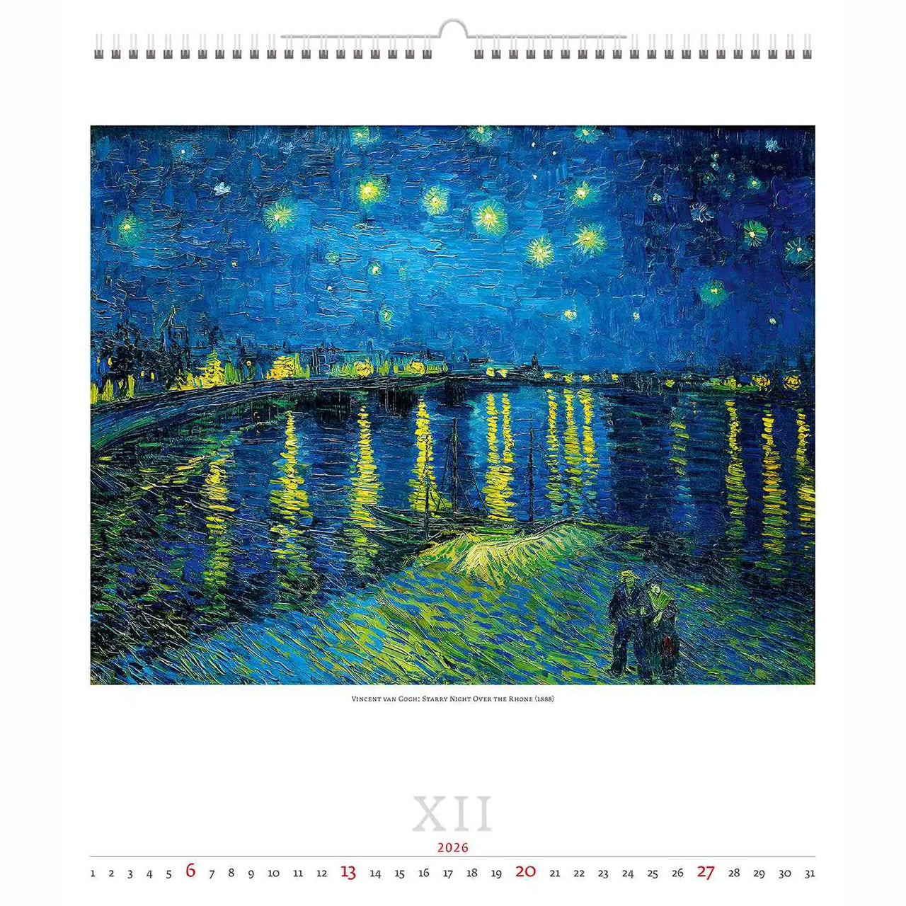 Impressionist Kunstkalender A2 2026+