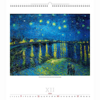 Impressionist Kunstkalender A2 2026+