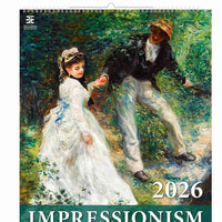 Impressionist Kunstkalender A2 2026+