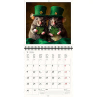2026 Kalender schreiben 30 x 30 Hamster Spaß