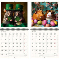 2026 Kalender schreiben 30 x 30 Hamster Spaß
