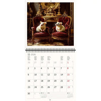 2026 Kalender schreiben 30 x 30 Hamster Spaß