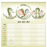 2026 Kalender schrijven 30 x 30 Family Planner - gratis