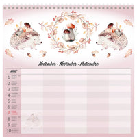 2026 Kalender schrijven 30 x 30 Family Planner - gratis