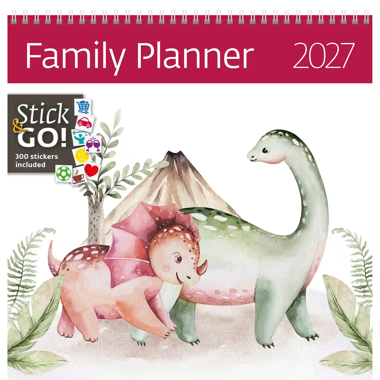 2026 Kalender schrijven 30 x 30 Family Planner - gratis