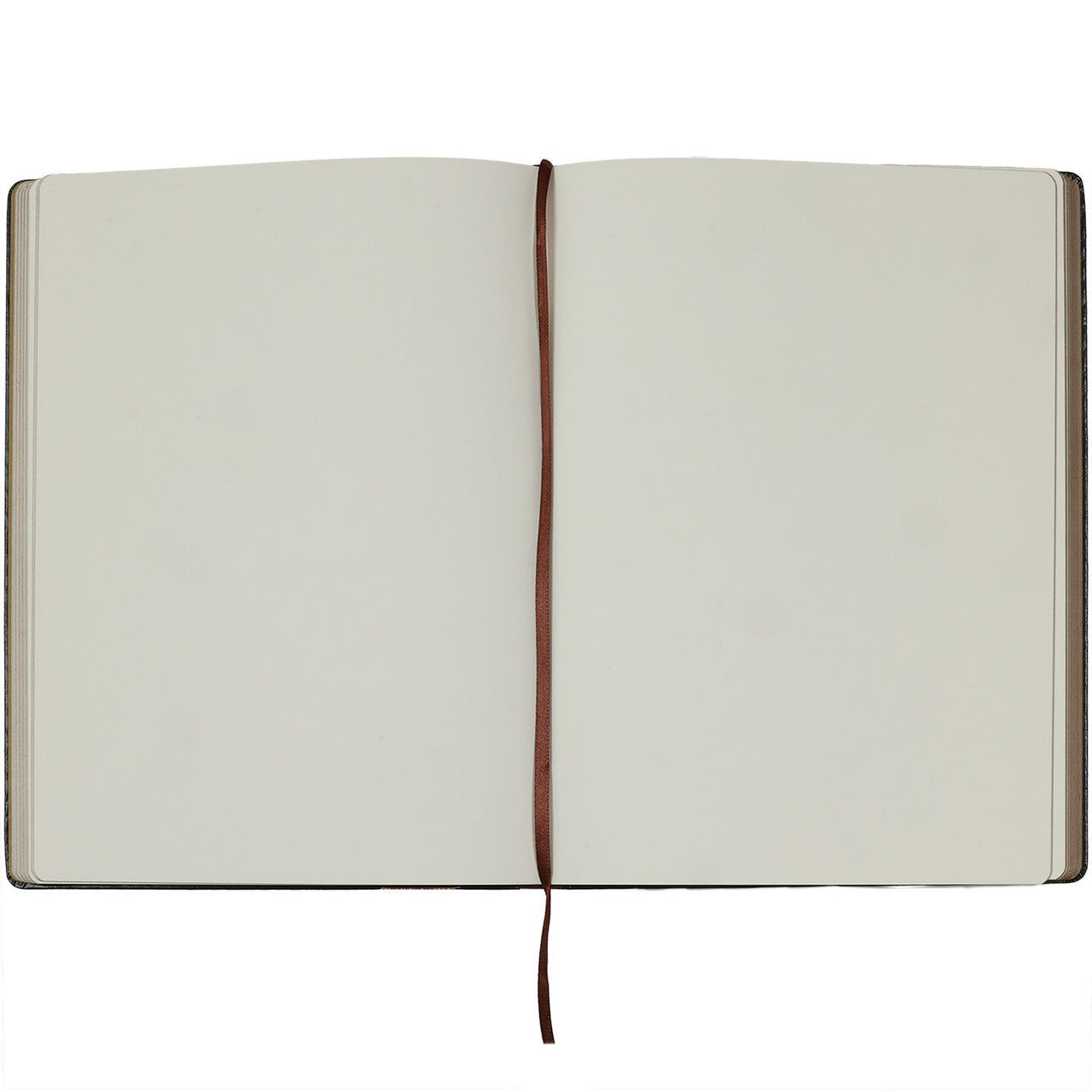 D6032 A4 Kalpa Dreams Vintage Notebook Goldtrim Black