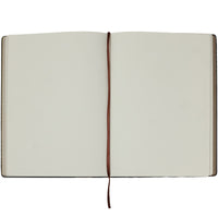 D6032 A4 Kalpa Dreams Vintage Notebook Goldtrim Black