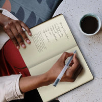 D6040 Kalpa Dreams A5 Notebook Poem Extra Tick Gold Trim