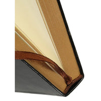 D6045 Kalpa Dreams A5 altes Tagebuch Goldtrim schwarz