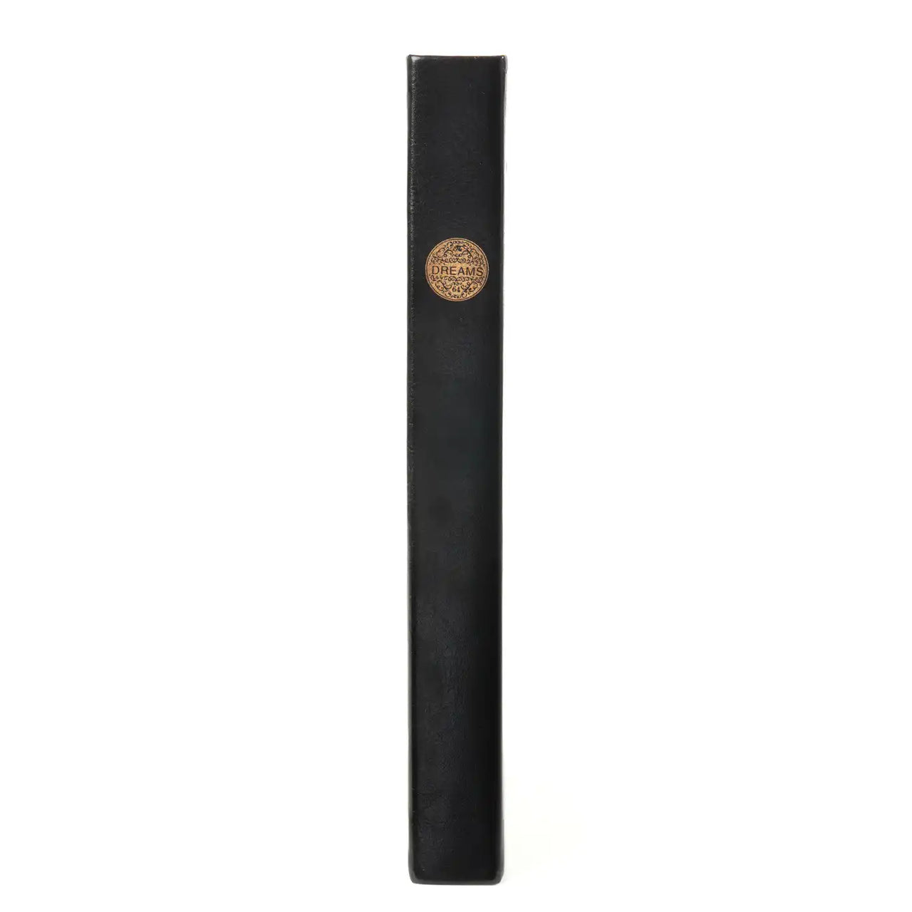 D6045 Kalpa Dreams A5 altes Tagebuch Goldtrim schwarz