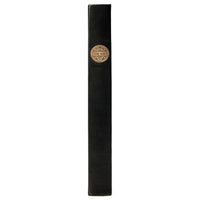 D6045 Kalpa Dreams A5 altes Tagebuch Goldtrim schwarz