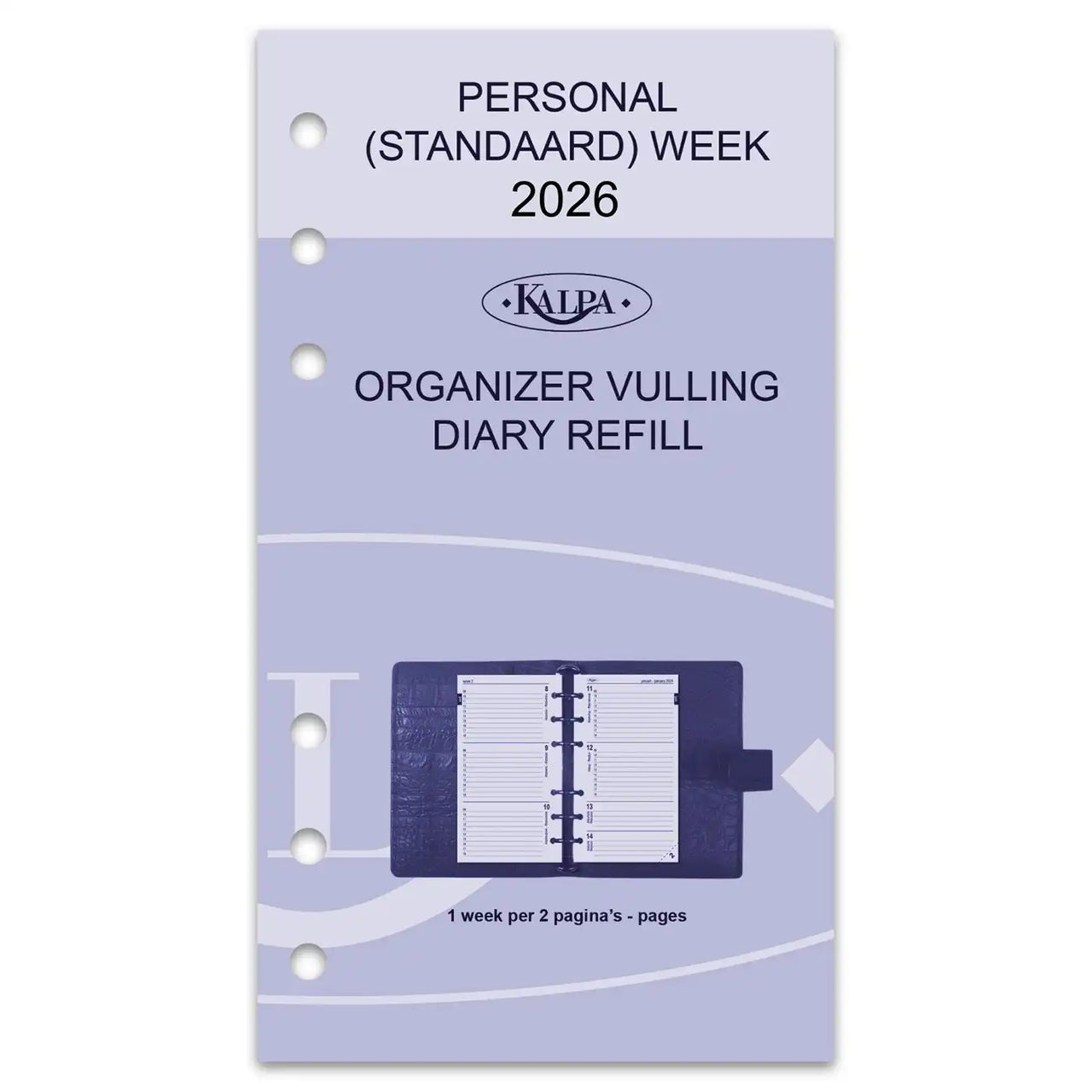 Personal Ring Binder Agenda Inserts by Kalpa