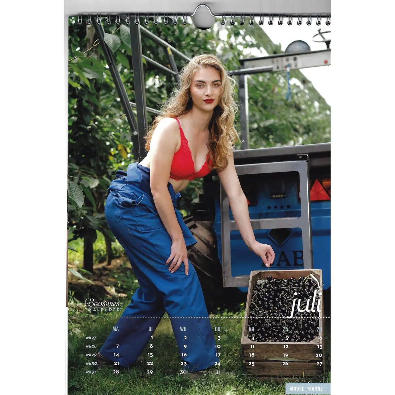 Rin-26 calendario de chicas agrícolas