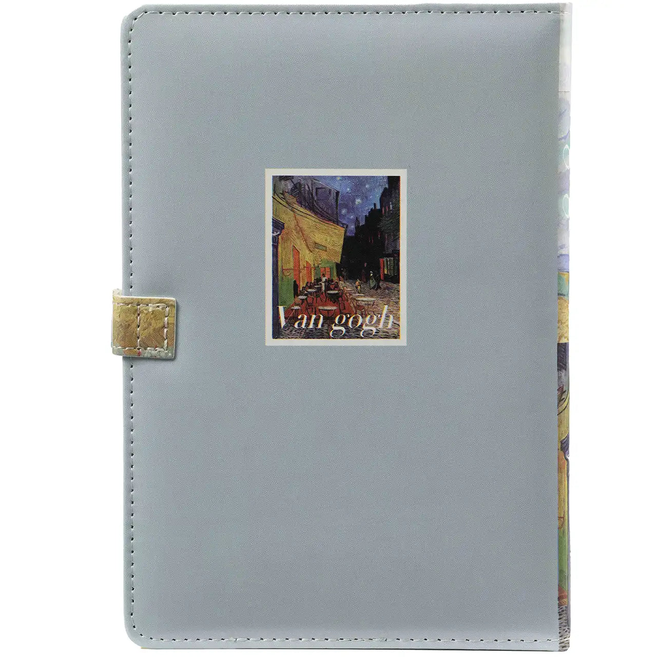D6311-1 Carnet d'art Van Gogh – Bleu clair Édition « Tout le monde est un artiste dans la vie »