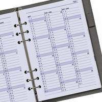 6207-27 210 x 144 mm A5 Agenda Organizer Vulling NL en EN 2027