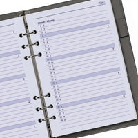 Refill for A5 organizer - 210 x 144 mm - Extra yearplanner next year
