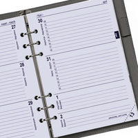 Refill for A5 organizer - 210 x 144 mm - Agenda 1 week per 2 pages