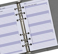 Refill for Personal organizer - 170 x 95 mm - Extra yearplanner next year