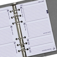 Refill for Personal organizer - 170 x 95 mm - Agenda 1 week per 2 pages