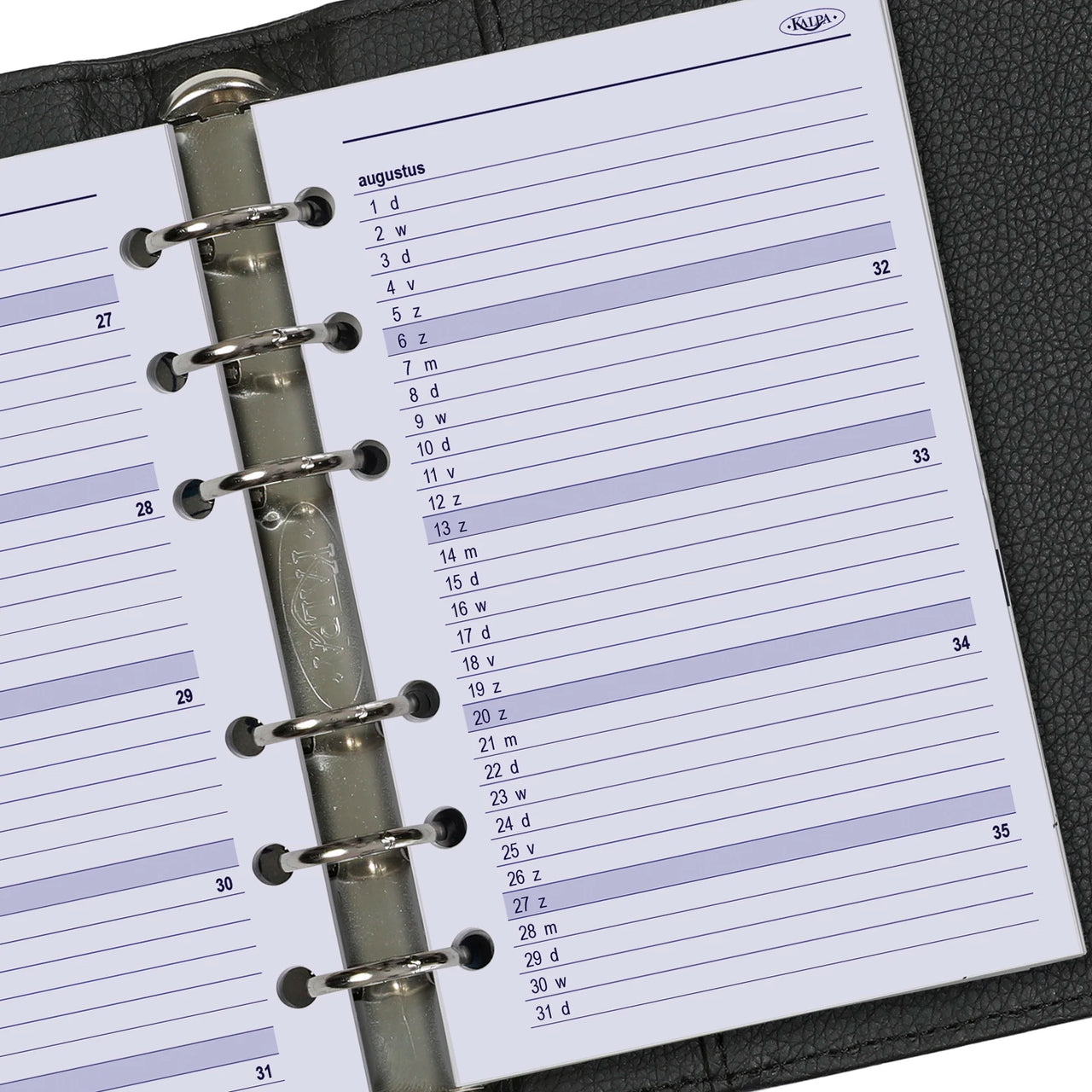 6221-26-27 150 x 95 mm Senior Agenda Refills Daily NL 2026 2027