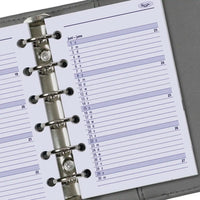 Refill for Pocket organizer - 125 x 80 mm - Extra yearplanner next year