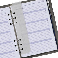 Complete refill with tabsheets, page separator, adddress set and agenda for A5 organizer - 210 x 144 mm - Extra yearplanner next year