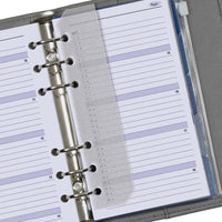 6317-27-28 170 x 95 mm Personal Bindmiddel Vulling 1 Week per 2 Paginas NL EN 2027 2028