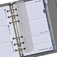 6311-27-28 170 x 95 mm Personal Agendaplanner Vulling 1 Dag per Pagina  Jaardoos EN NL 2027 2028