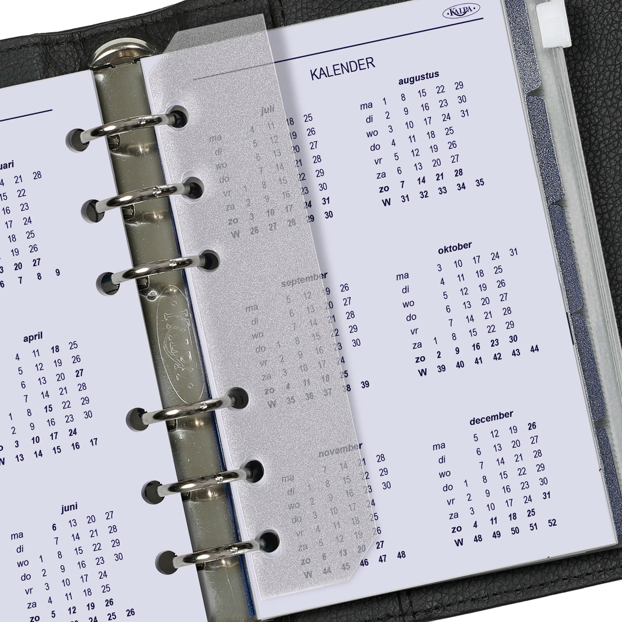 6327-27-28 150 x 95 mm Senior Planner Organizer Inserts Complete Set NL