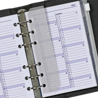 Complete refill with tabsheets, page separator, adddress set and agenda for Senior organizer - 150 x 95 mm - Extra yearplanner current year
