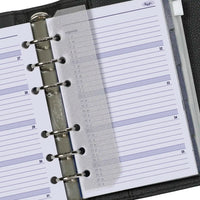 Complete refill with tabsheets, page separator, adddress set and agenda for Senior organizer - 150 x 95 mm - Extra yearplanner next year