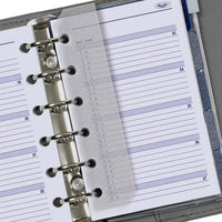 Complete refill with tabsheets, page separator, adddress set and agenda for Pocket organizer - 125 x 80 mm - Extra yearplanner next year