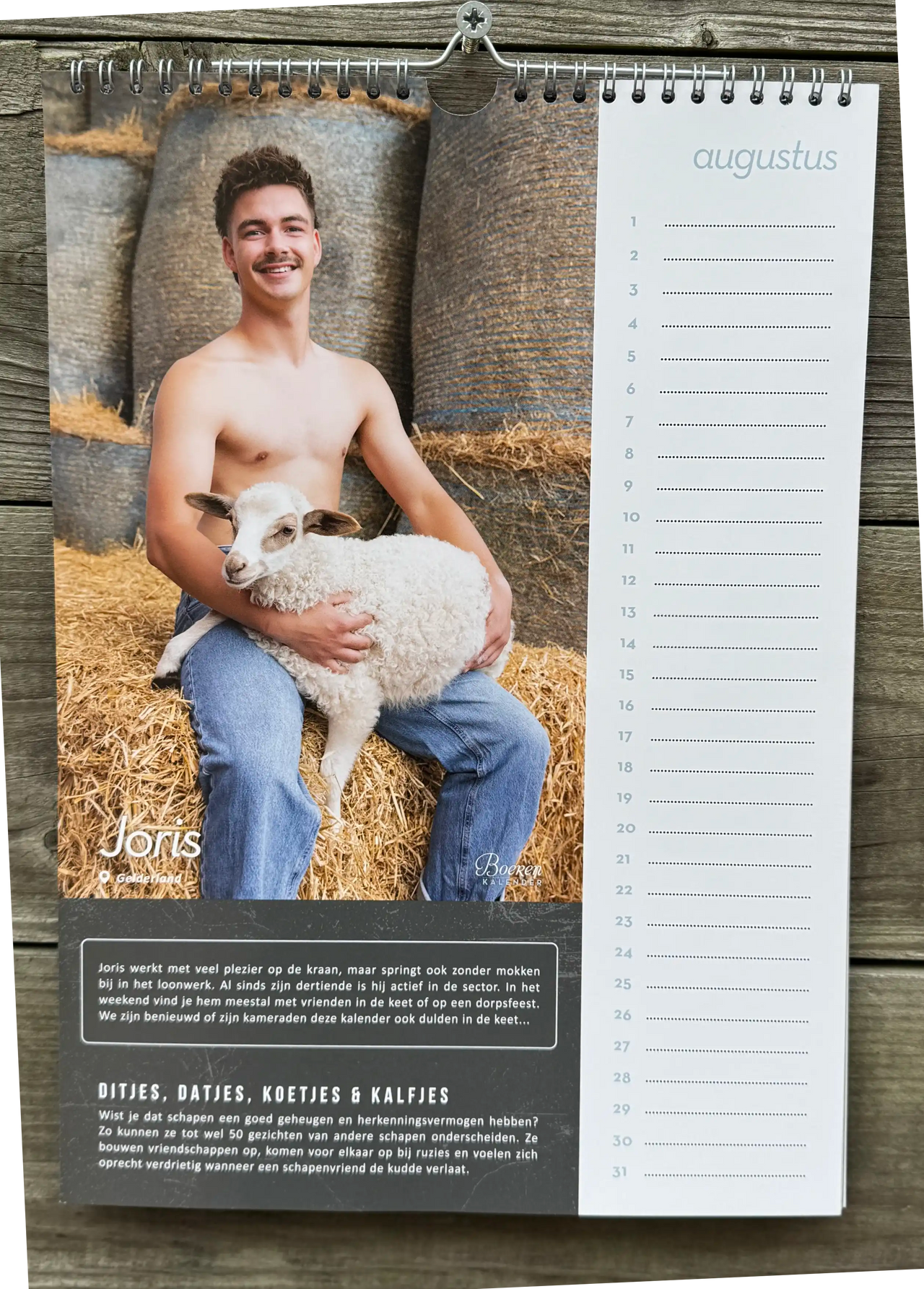 BOER-26 Farmer Boys Calendar 2026 – Anniversary Edition
