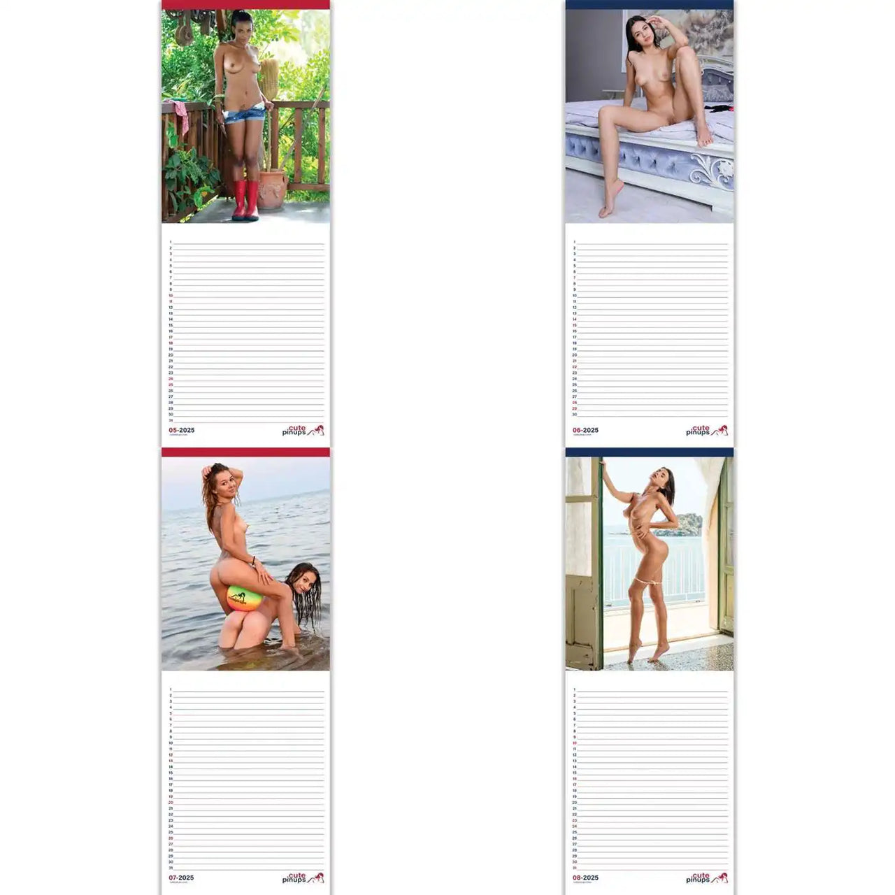 Note my Babe 2025 2 example calendars