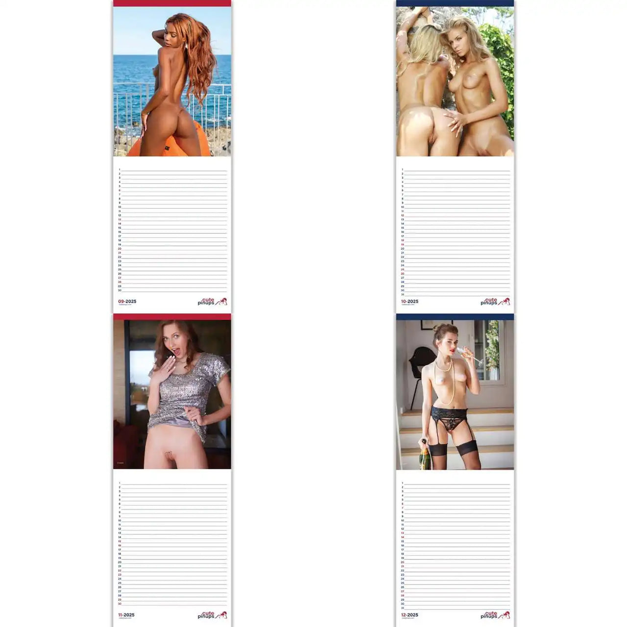 Note my Babe 2025 2 example calendars