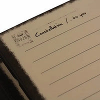 D6053-10 Capricornus Notebook Starial Schild - 22. Dezember bis 20. Januar