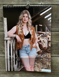 RIN-26-CN-CP Farmer Girls Calendar + note my babe 2026 + CutePinUps 2026 2027