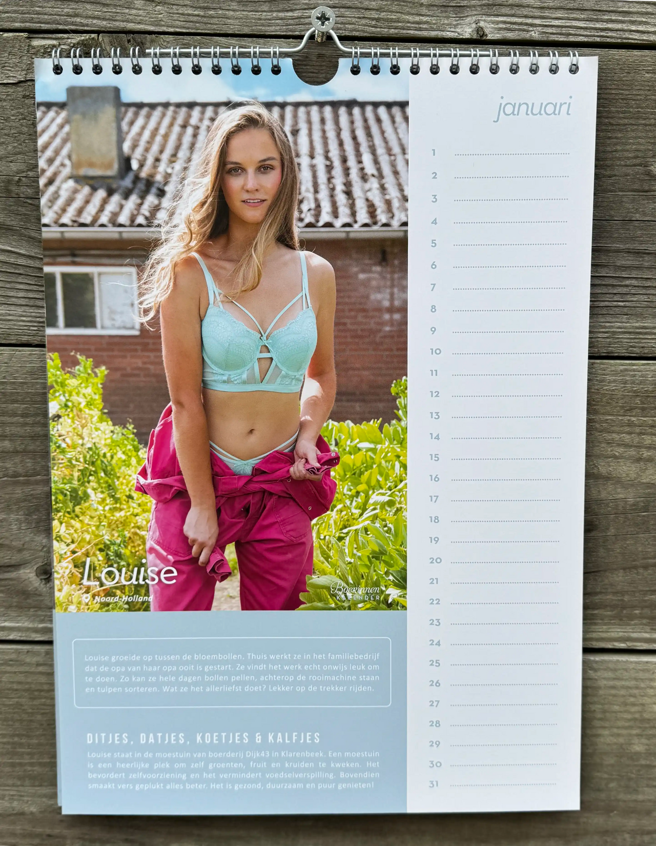 RIN-26 Farmer Girls Calendar 2026