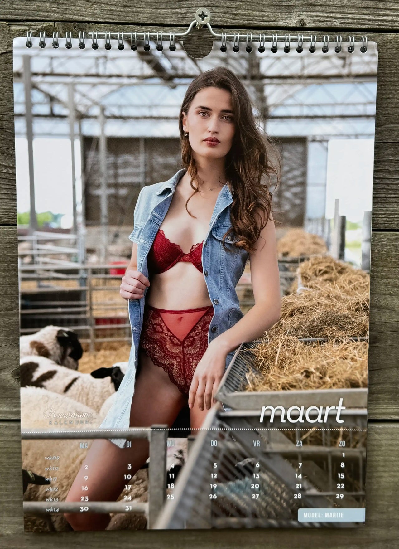 RIN-26 Farmer Girls Calendar 2026