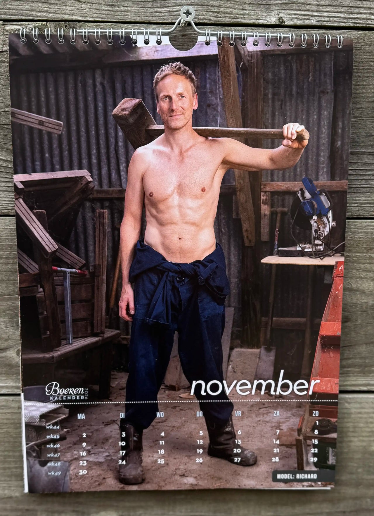 BOER-26 Farmer Boys Calendar 2026 – Anniversary Edition